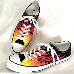CONVERSE Unisex Chuck Taylor All Star Archive Flame Sneaker men Sz 12/women 14